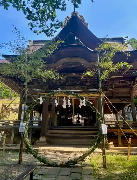 蚊里田八幡宮(長野県)