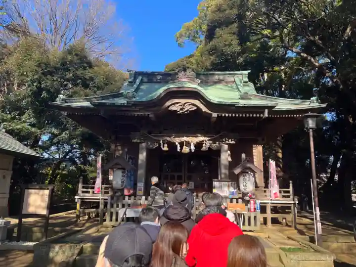 鶴嶺八幡宮の本殿・本堂