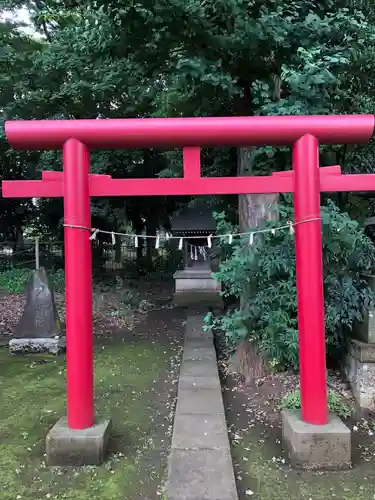 大岱稲荷神社の鳥居