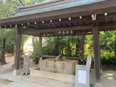 弓弦羽神社の手水舎
