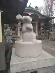 戸部杉山神社の狛犬