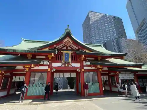 日枝神社の山門