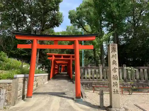 深川神社の鳥居