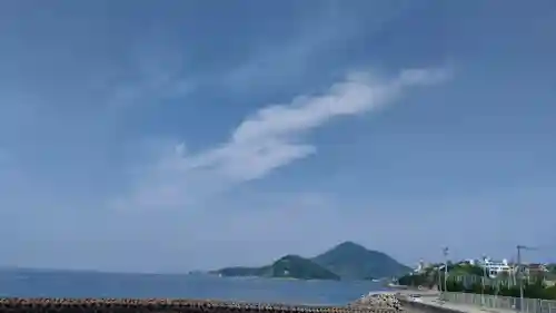 三津厳島神社の景色