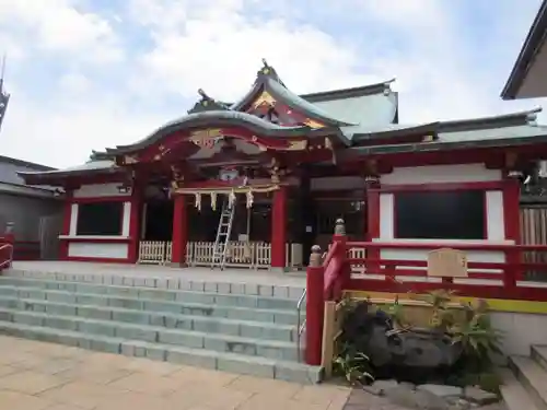 潮田神社の本殿・本堂