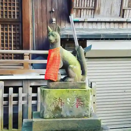 柳森神社の狛犬