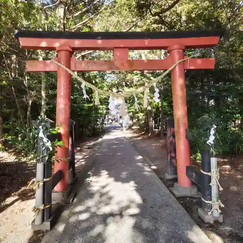 山名神社の鳥居