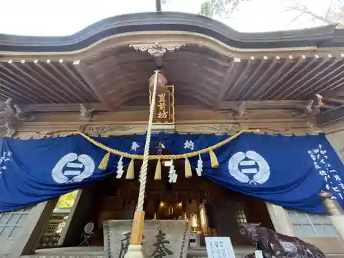 英彦山豊前坊高住神社の本殿