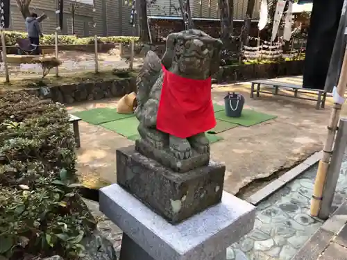 王子神社の狛犬