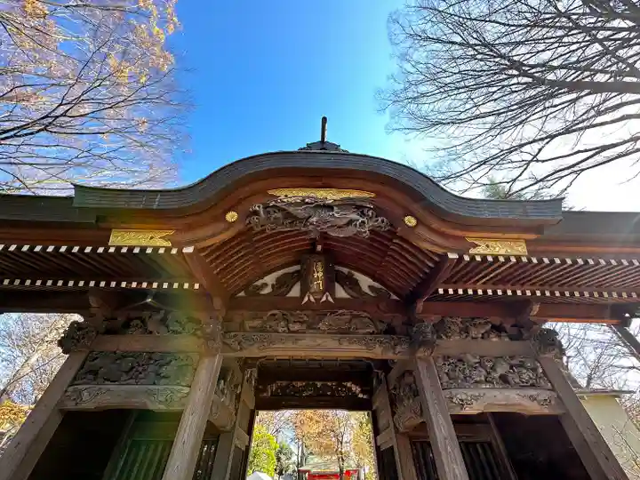 小野神社の山門・神門