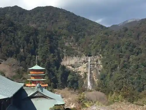 青岸渡寺の景色