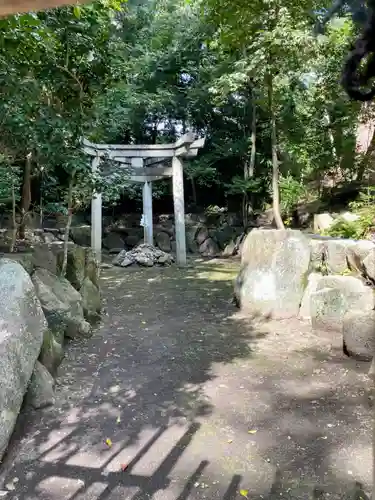 木嶋坐天照御魂神社の鳥居