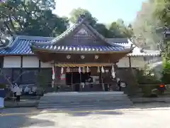 川田八幡神社の本殿