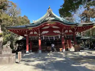越ヶ谷久伊豆神社の本殿・本堂