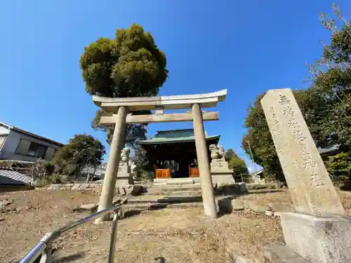 池田祇園神社の鳥居