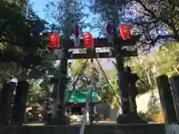 上野毛稲荷神社の鳥居