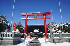 越中護国八幡宮の本殿