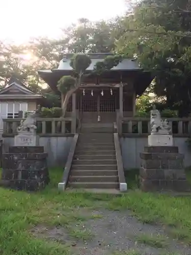 明星神社の本殿・本堂