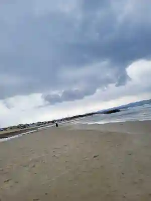 稲佐の浜 弁天島(島根県)