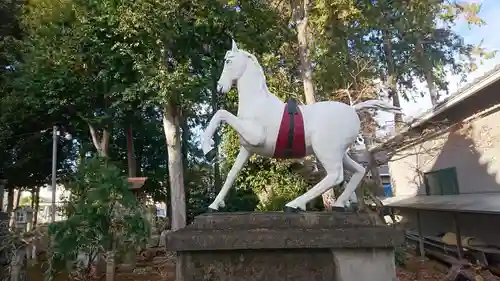 白山神社の狛犬