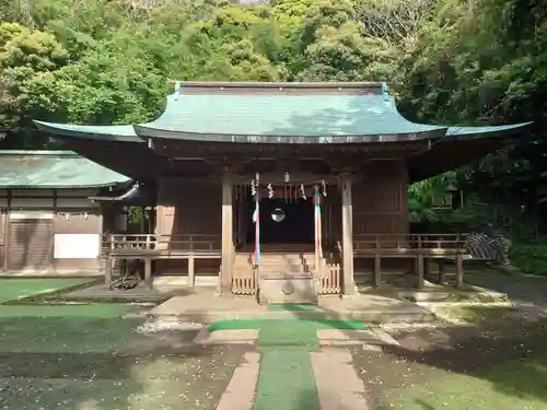 洲崎神社の本殿・本堂