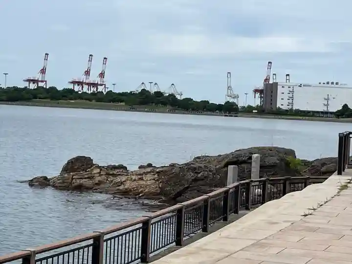 名島神社の周辺