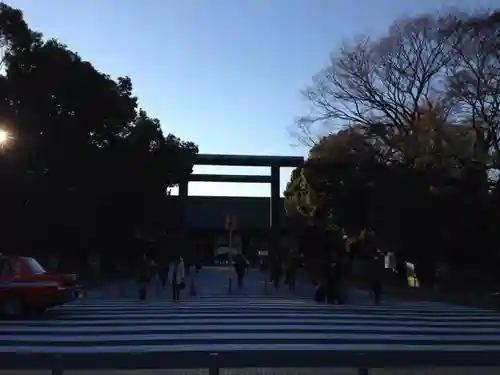 靖國神社の鳥居