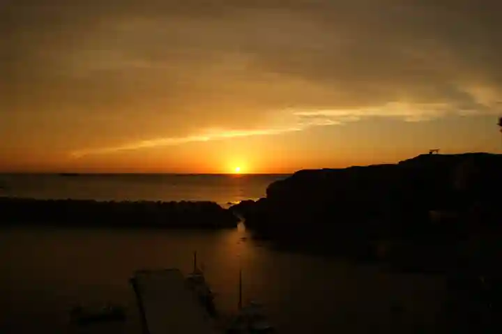 日御碕神社の景色