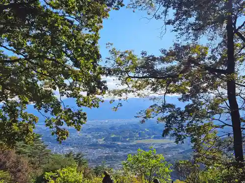 宝登山神社奥宮の景色