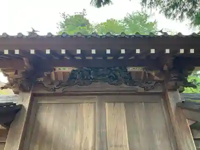 牛伏寺の山門・神門