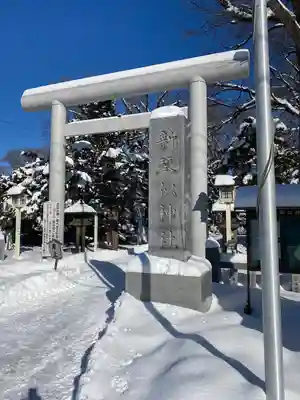 新琴似神社の鳥居