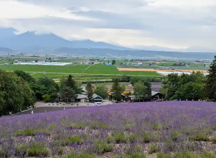 富良野神社の周辺