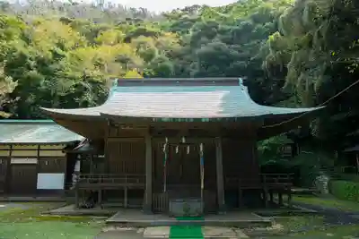 洲崎神社の本殿・本堂
