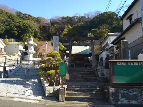 東林寺の鳥居