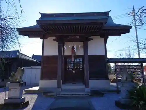 諏訪神社の本殿・本堂