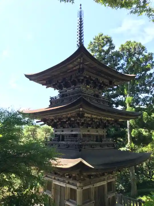 国宝 大法寺の塔