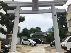 六宮神社の鳥居