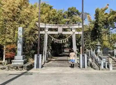 梶屋八幡神社の鳥居