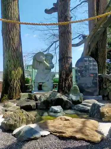 温泉神社〜いわき湯本温泉〜の像