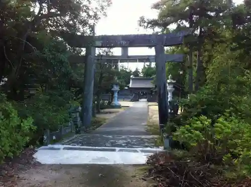 大神山神社本宮の鳥居