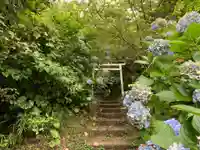 三峰神社の自然