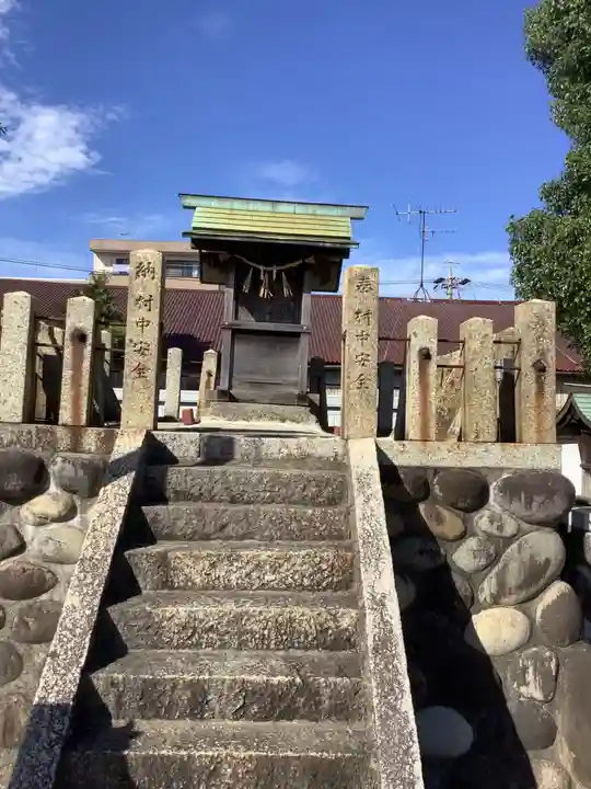 江上社の本殿・本堂