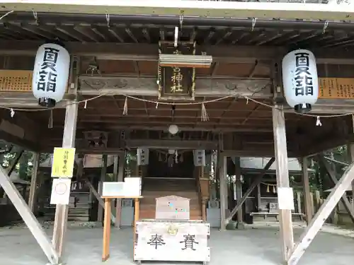 田瀬神社の本殿・本堂