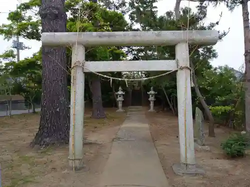 西之宮大神宮の鳥居