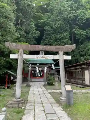 清瀧神社の鳥居