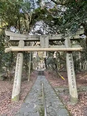 鷹見神社の鳥居