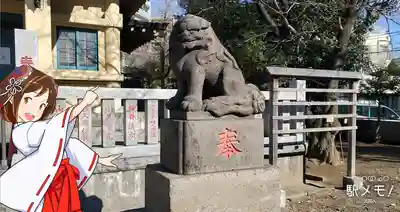 白髭神社の狛犬