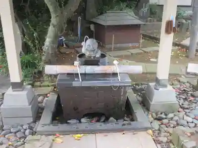 境木地蔵尊の手水舎