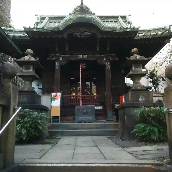 高山稲荷神社(旧鎮座地)の本殿・本堂