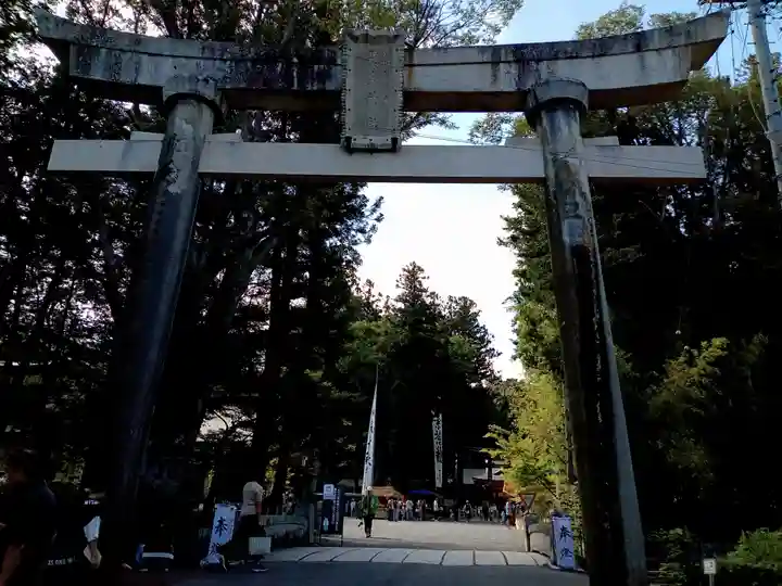 穂高神社本宮(長野県)
